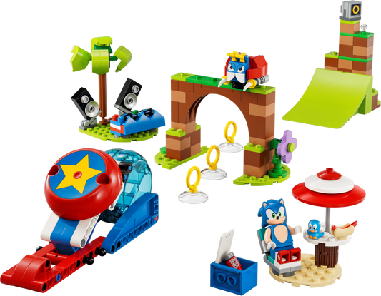 76990 Sonic's Speed Sphere Challenge (Used) LEGO Sonic