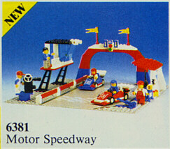 6381 Motor Speedway (Used) LEGO Town