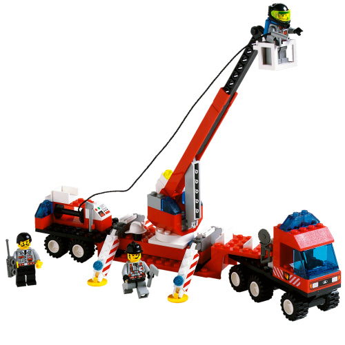 6477 Fire Fighters' Lift Truck (Used) LEGO Town