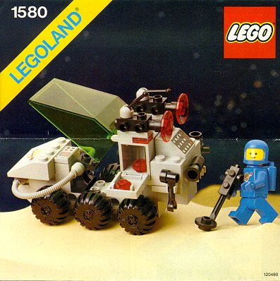 1580 Lunar Scout (Used) LEGO Space