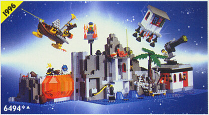 6494 Mystic Mountain Time Lab (Used) LEGO Time Cruisers