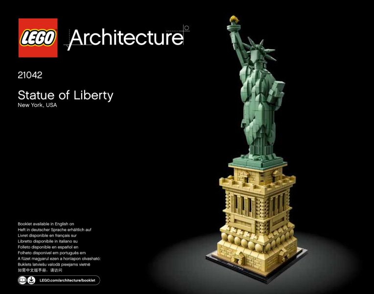 21042 Statue of Liberty (Used) LEGO Architecture