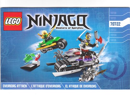 70722 OverBorg Attack (Certified) LEGO Ninjago