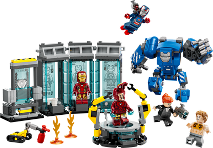 76315 Iron Man's Laboratory: Hall of Armor (Used) LEGO Super Heroes