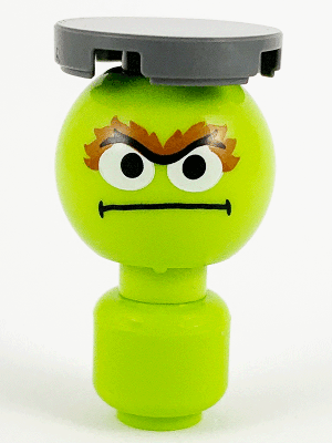 Oscar the Grouch (without Trash Can) (idea079)