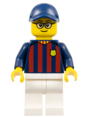 Soccer Fan - FC Barcelona, Male, White Legs (soc148)