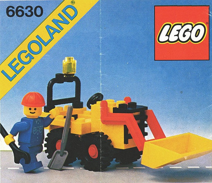 6630 Bucket Loader (Used) LEGO Town