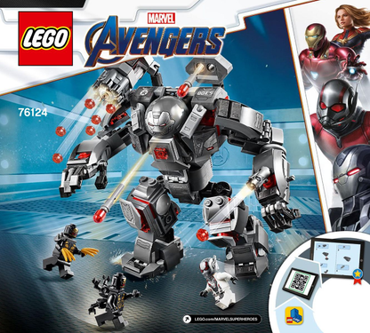 76124 War Machine Buster (Used) LEGO Super Heroes