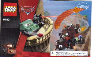 9483 Agent Mater's Escape (Certified) LEGO Cars