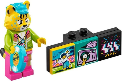 DJ Cheetah - Vidiyo Bandmates Series 1 Collectible Minifigure (vidbm01-4)