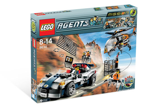8634 Turbocar Chase (Retired) LEGO Agents