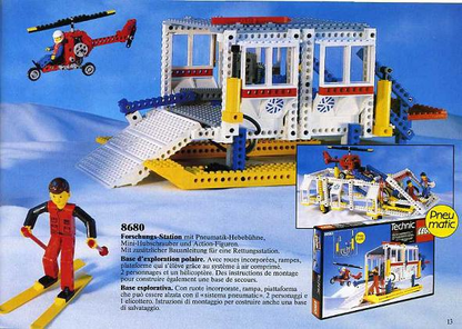 8680 Arctic Rescue Base (Used) LEGO TECHNIC