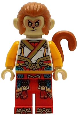Monkey King - Gold, Red and White Armor Outfit (mk180)