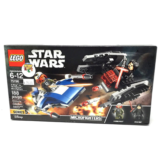 75196 A-Wing vs. TIE Silencer Microfighter (Retired) LEGO Star Wars