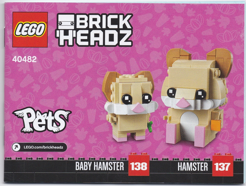 40482 Hamster (Used) LEGO BrickHeadz