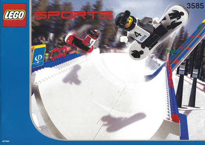 3585 Snowboard Super Pipe (Certified) LEGO Sports