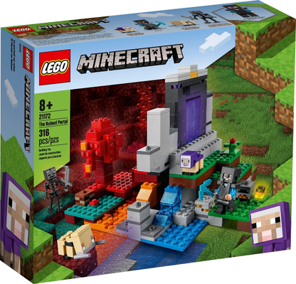 21172 The Ruined Portal (Retired) LEGO Minecraft
