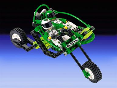 8255 Rescue Bike (Used) LEGO TECHNIC