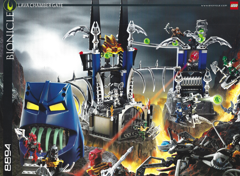 8894 Piraka Stronghold (Certified) LEGO BIONICLE