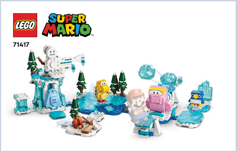 71417 Fliprus Snow Adventure - Expansion Set (Certified) LEGO Super Mario