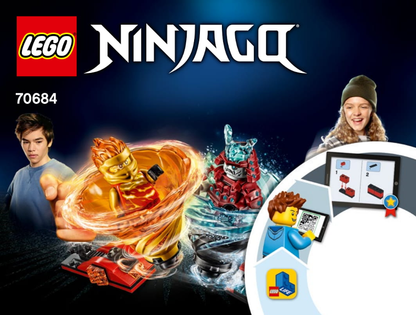 70684 Spinjitzu Slam - Kai vs. Samurai (Used) LEGO Ninjago