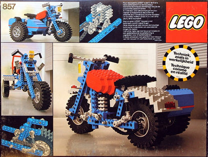 857 Motorbike with Sidecar (Used) LEGO TECHNIC