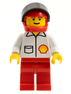 Shell - Jacket, Red Legs, Red Helmet, Black Visor (shell007)