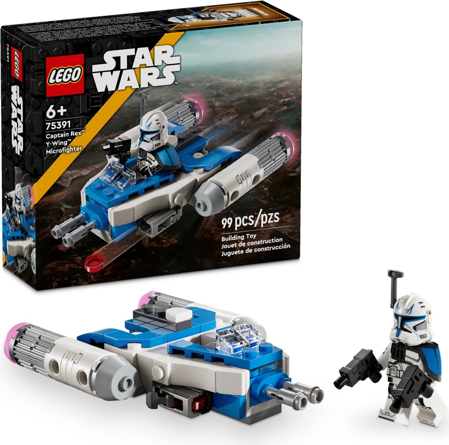 75391 Captain Rex Y-Wing Microfighter