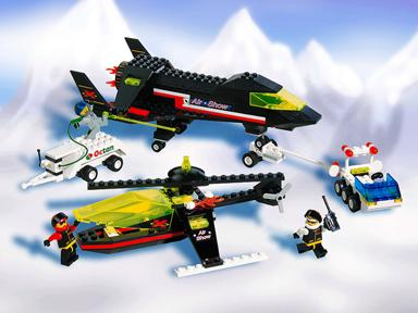 6582 Daredevil Flight Squad (Used) LEGO Town