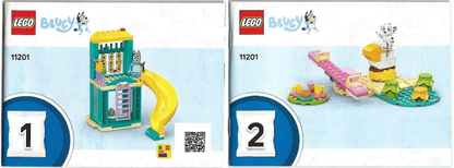 11201 Playground Fun with Bluey and Chloe (Used) LEGO Bluey
