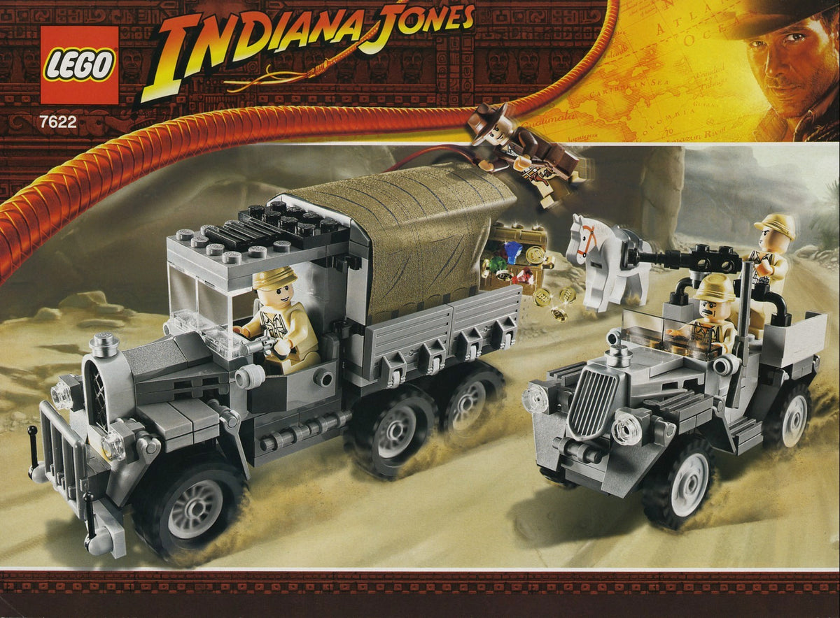 7622 Race for the Stolen Treasure (Used) LEGO Indiana Jones