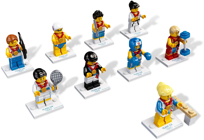 Relay Runner - Team Great Britain Series Collectible Minifigure (coltgb-3)