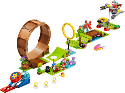 76994 Sonic's Green Hill Zone Loop Challenge (Used) LEGO Sonic