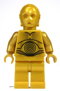 C-3PO - Pearl Gold with Pearl Gold Hands (sw0161a)