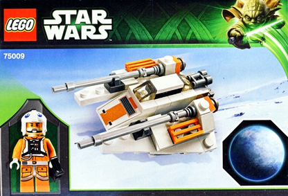 75009 Snowspeeder & Planet Hoth (Used) LEGO Star Wars