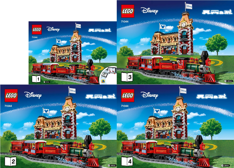 71044 Disney Train and Station (Certified) LEGO Disney