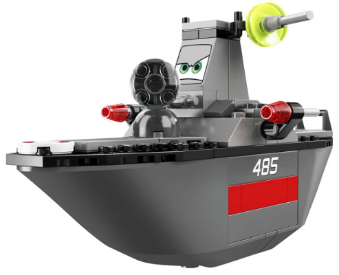 Combat Ship with Stickers (crs111s)