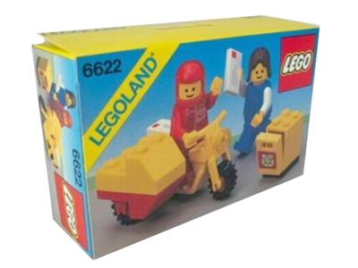 6622 Mailman on Motorcycle (Retired) LEGO Town
