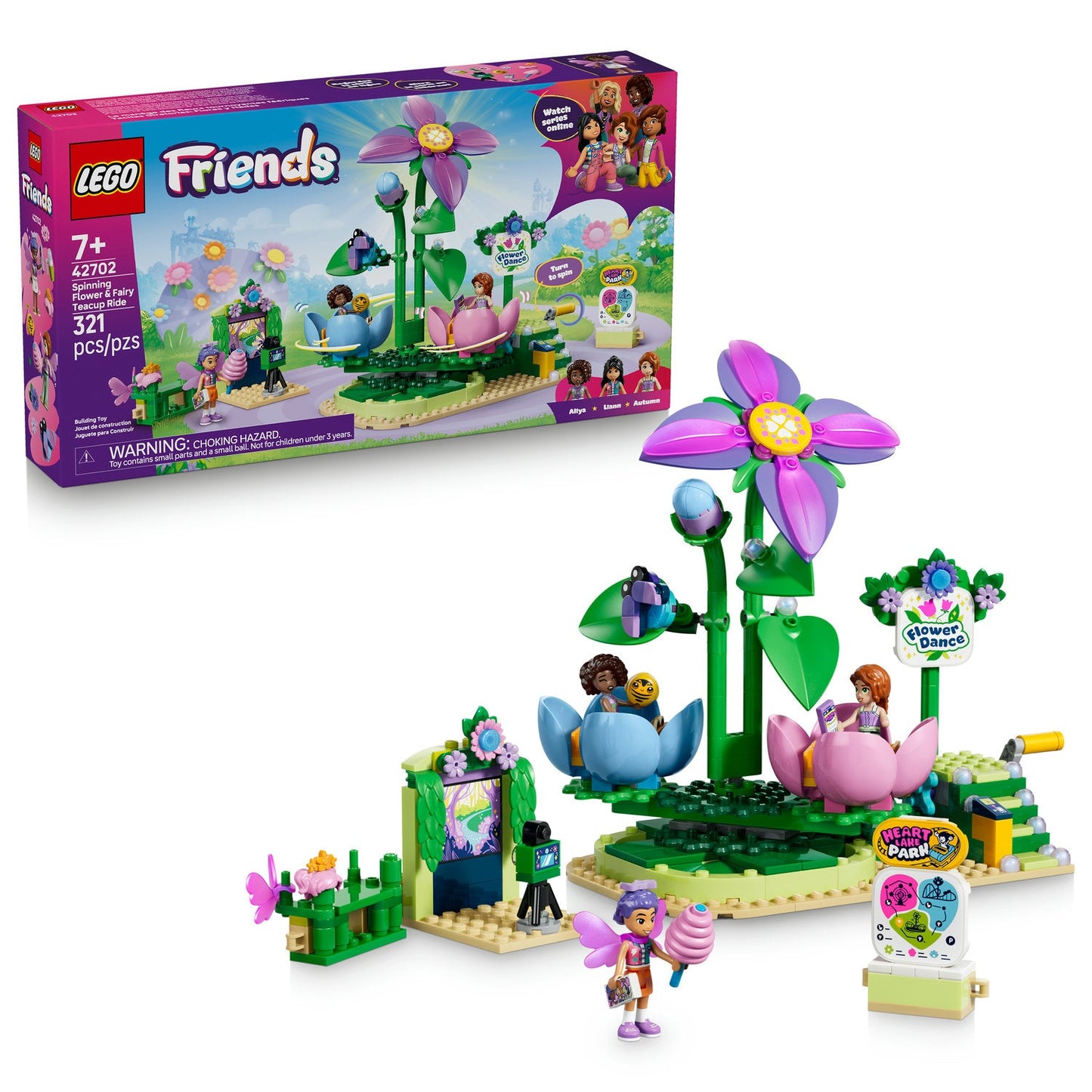 42702 Spinning Flower & Fairy Teacup Ride