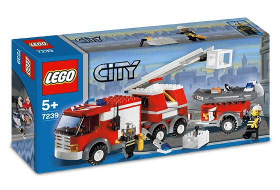 7239 Fire Truck (Retired) LEGO City