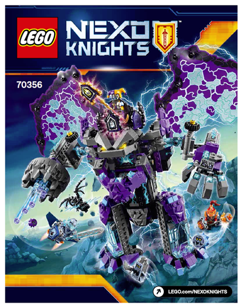 70356 The Stone Colossus of Ultimate Destruction (Certified) LEGO Nexo Knights