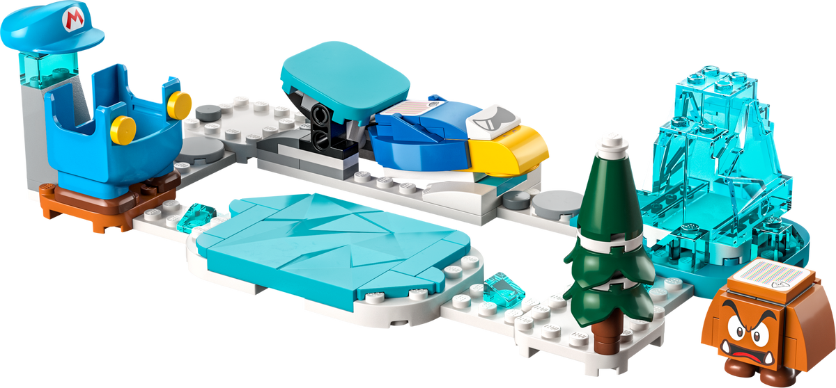 71415 Ice Mario Suit and Frozen World - Expansion Set (Used) LEGO Super Mario