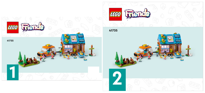 41735 Mobile Tiny House (Certified) LEGO Friends
