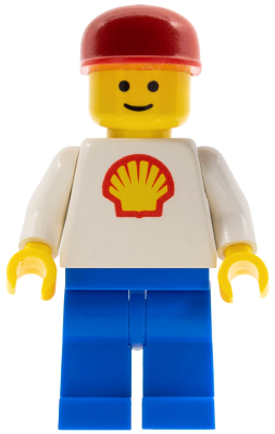 Shell - Classic - Blue Legs, Red Cap (shell010)