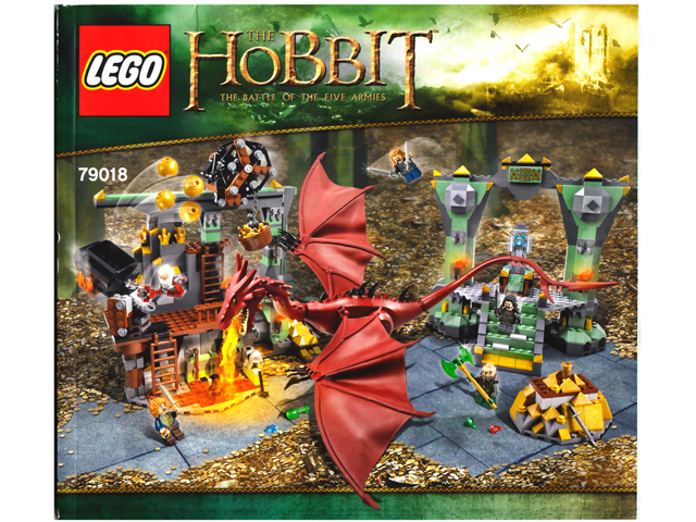 79018 The Lonely Mountain (Used) LEGO The Hobbit