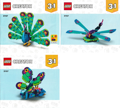 31157 Exotic Peacock (Certified) LEGO Creator