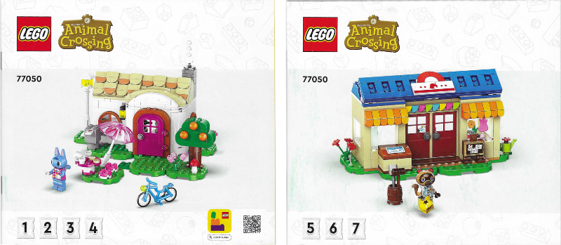 77050 Nook's Cranny & Rosie's House (Used) LEGO Animal Crossing