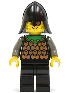 Knights Kingdom I - Robber 1, Black Neck-Protector (cas042)