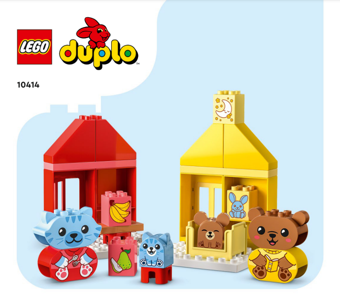 10414 Daily Routines: Eating & Bedtime (Used) LEGO DUPLO