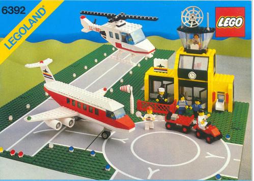 6392 Airport (Certified) LEGO Town
